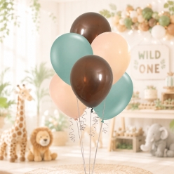 Avocado, Peach, & Brown Latex Pack - 28pk